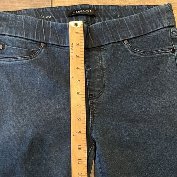 Liverpool Women's Pull-On Stretch Skinny Jeans Dark Wash Size 10/30 - Picture 7 of 7